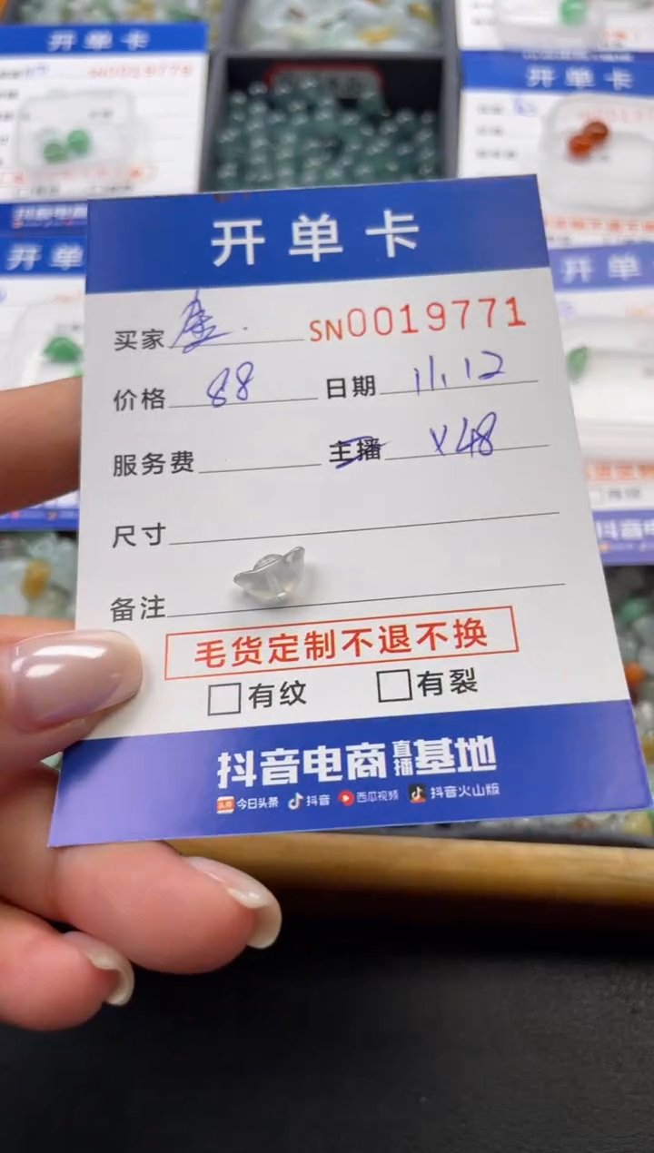 颈饰未镶嵌翡翠金**?19771