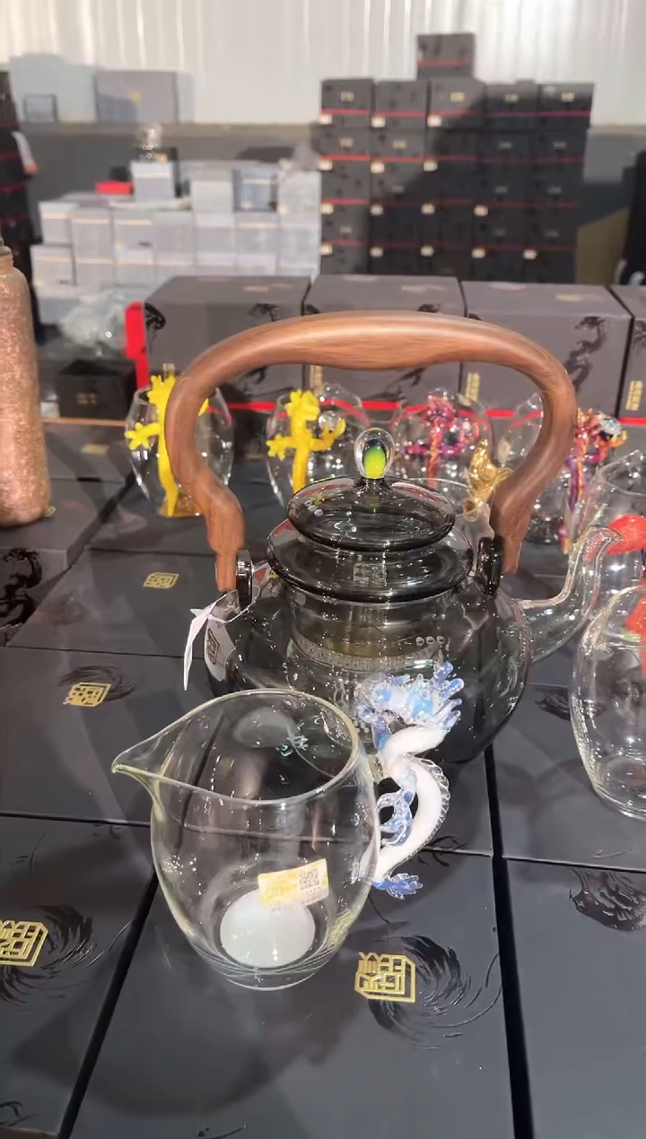 【闪购商品】白龙2代加晶焱祈福壶黑色