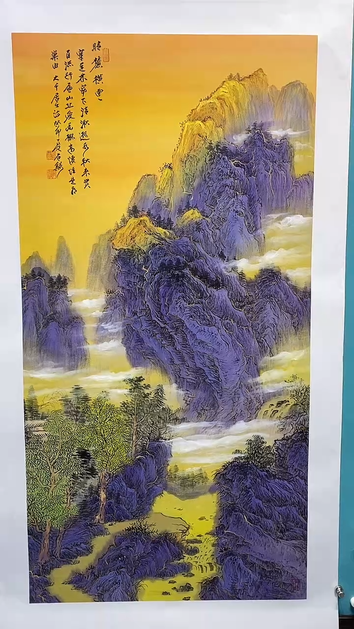 国画画都展厅明德老师国画作品31