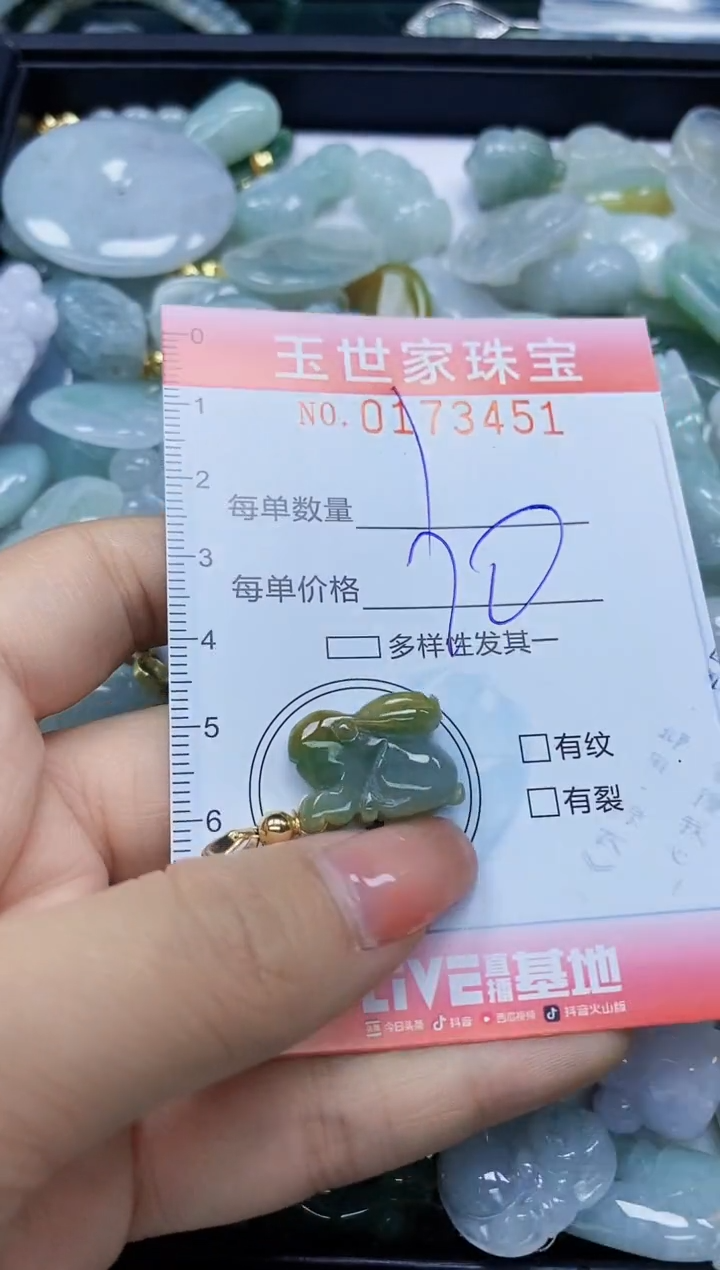 【闪购商品】翡翠颈饰未镶嵌闪购0173451