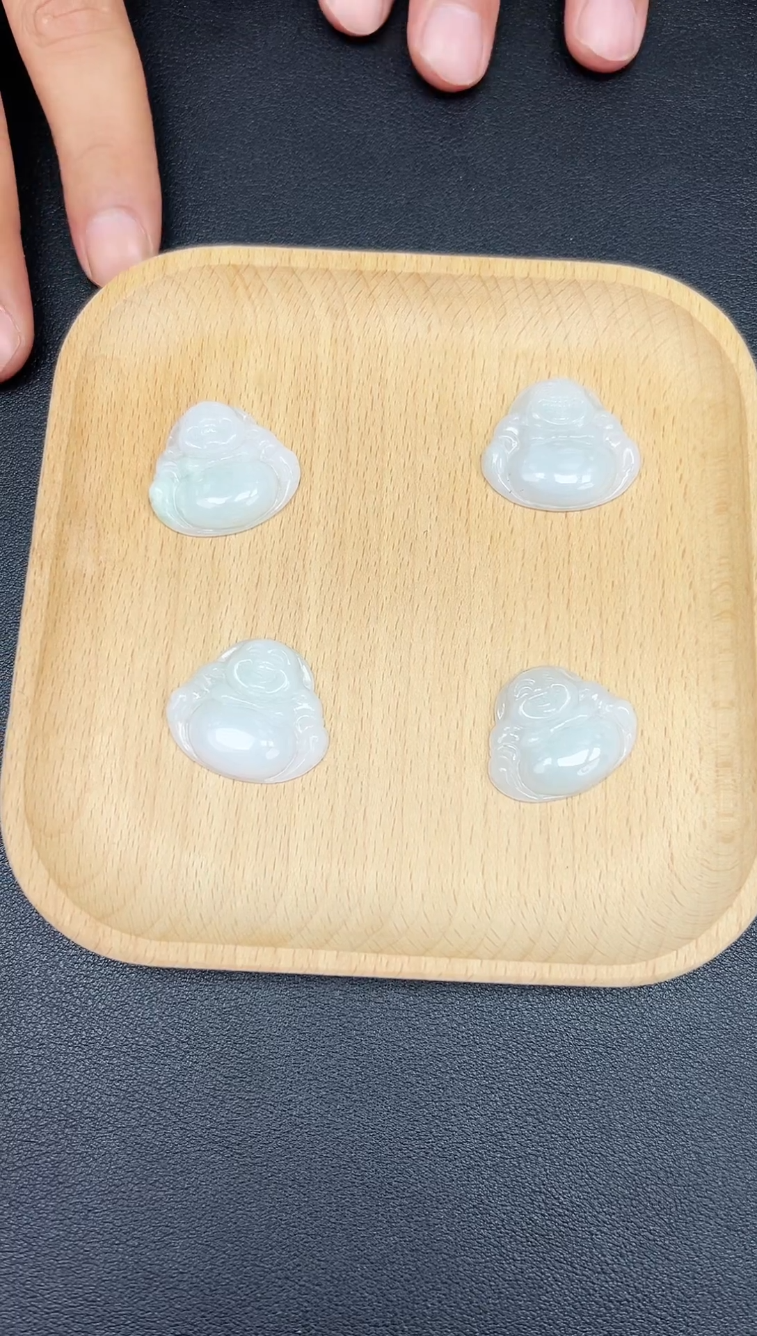未镶嵌挂件翡翠天然A货翡翠佛公-多样性发一 TY