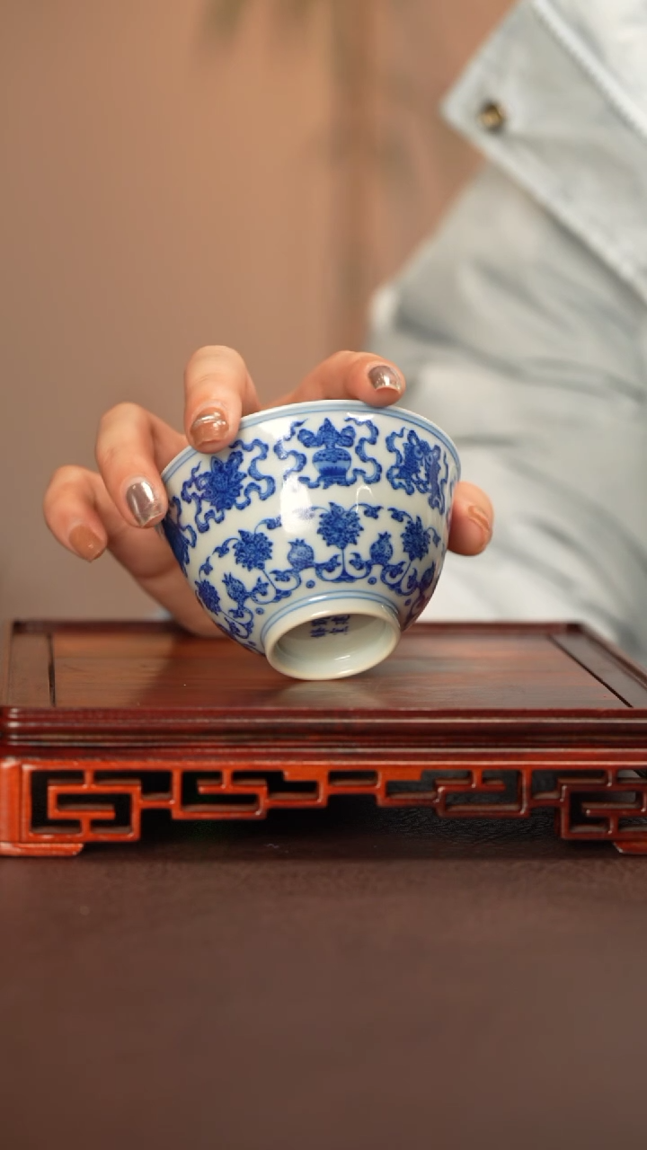 【闪购商品】杯子刘建锋窑景德镇手工手绘陶瓷