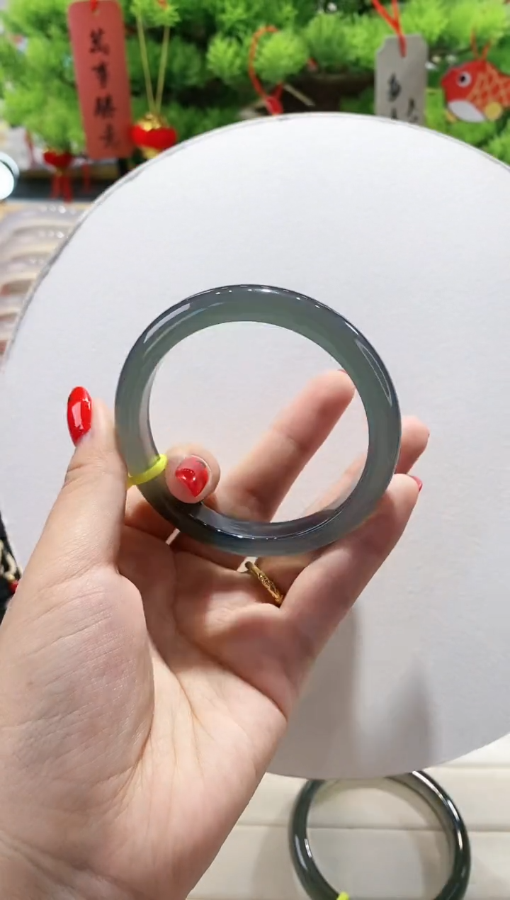 【闪购商品】玛瑙/玉髓手镯未镶嵌18-58.6