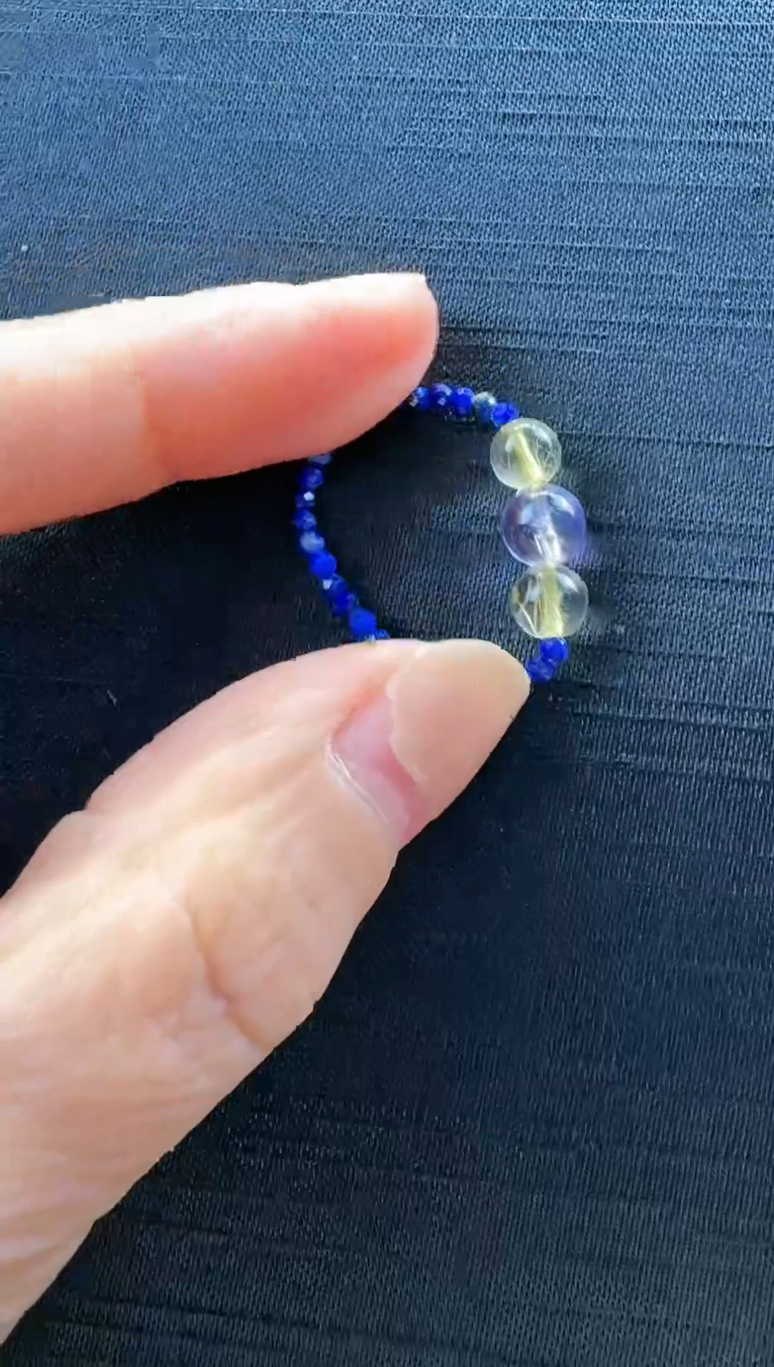 【闪购商品】青金石戒指未镶嵌青金石