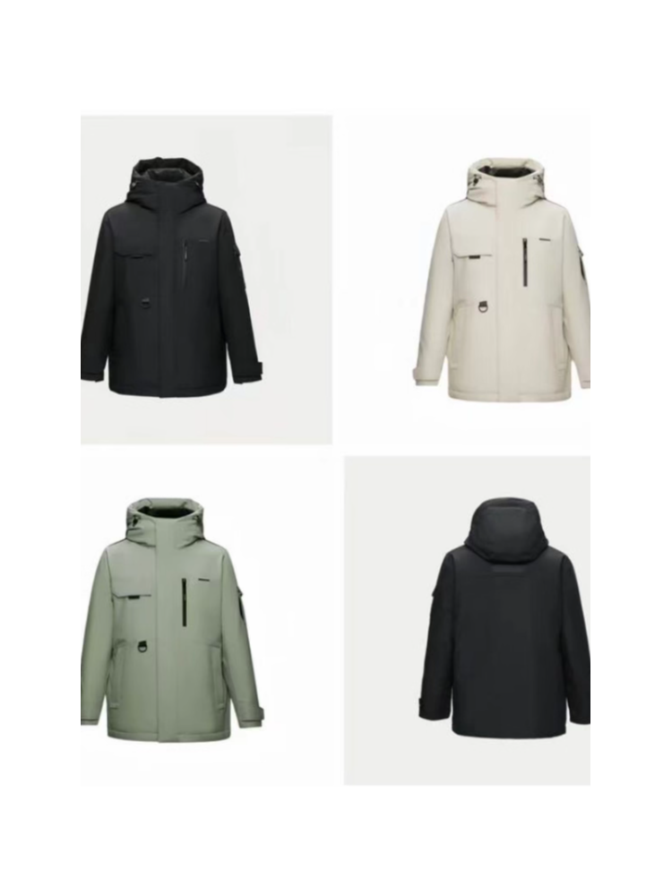 （098）680+蓬松度90鹅绒石墨烯三防羽绒服御寒保暖品牌撤柜剪标