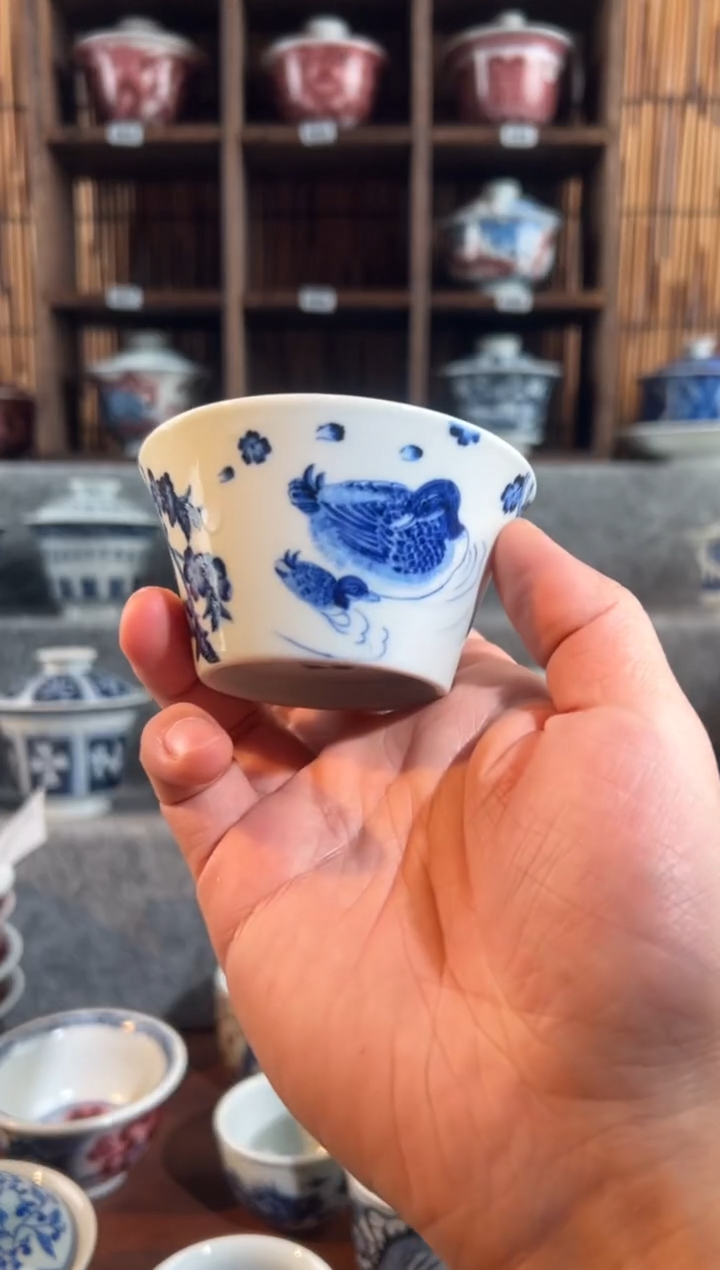 【闪购商品】提案了言瓷鸳鸯信息水1杯子爱总