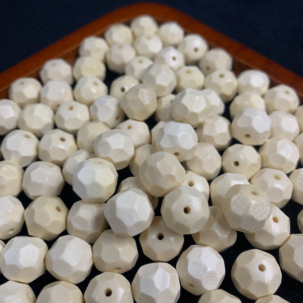 D1065天然猛犸牙无相单珠 支持鉴定 假一罚四