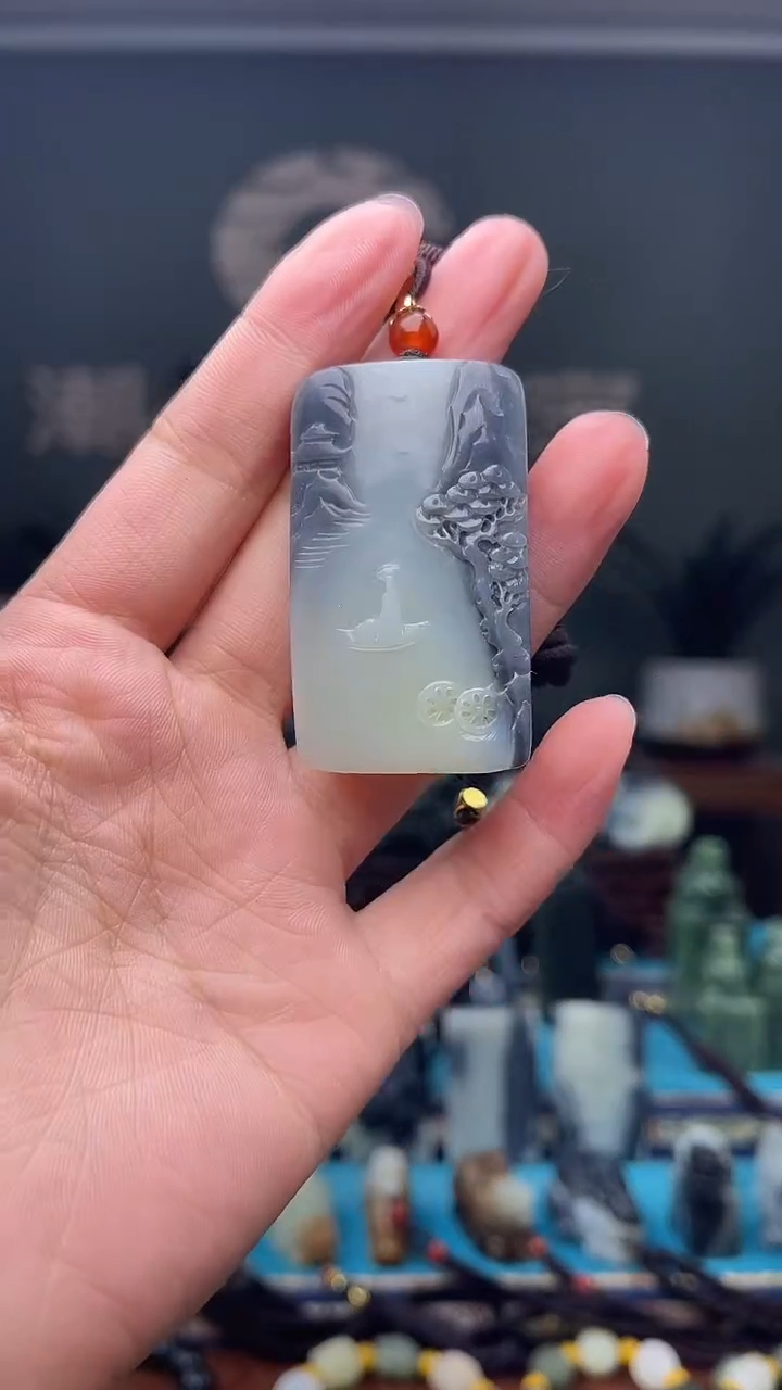 未镶嵌和田玉挂件1