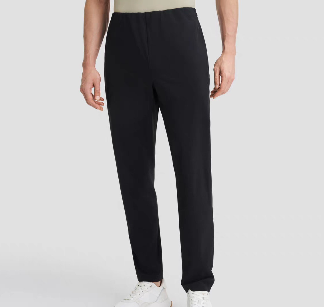 206-25薄绒松紧腰休闲裤（有线头）秋冬款，锦纶弹力拒水，抓绒系带