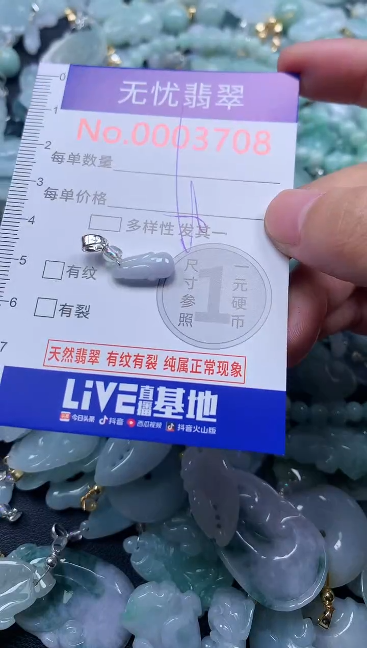 颈饰未镶嵌翡翠3708