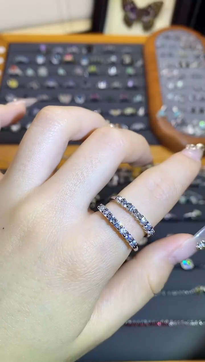 【闪购商品】水晶手链银S925镶嵌A128