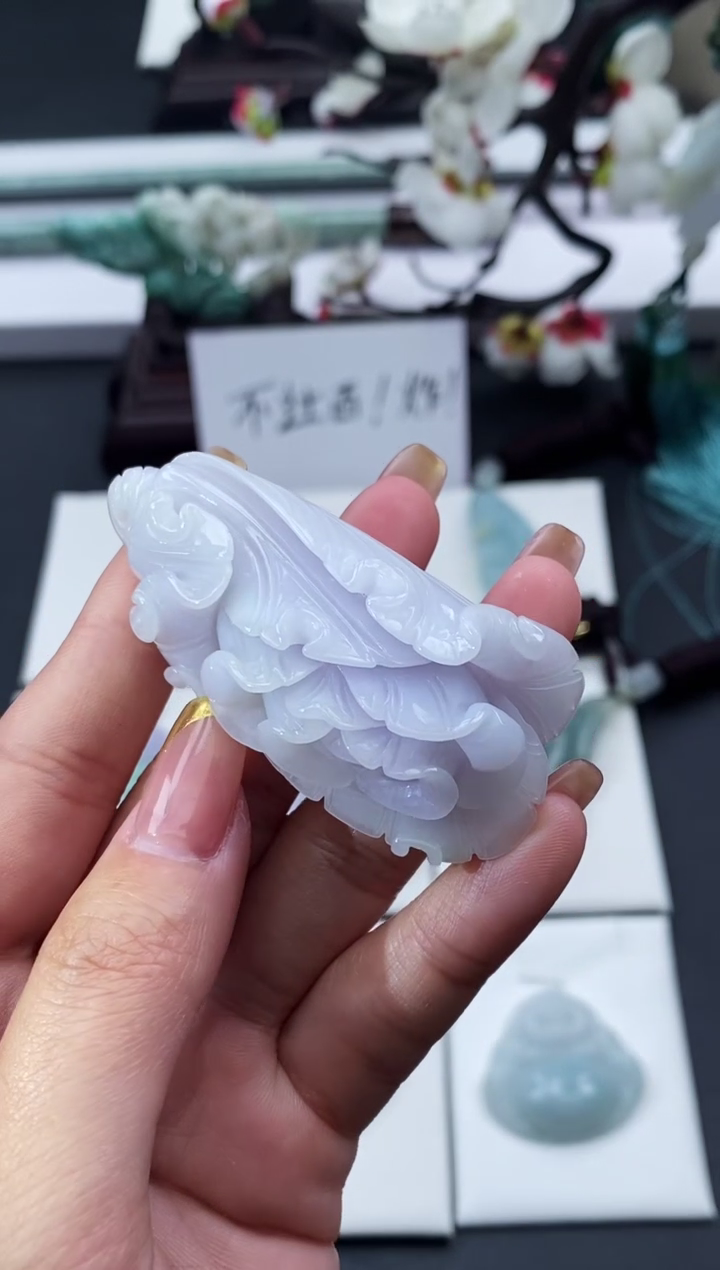 【闪购商品】翡翠颈饰未镶嵌天然缅甸翡翠A货