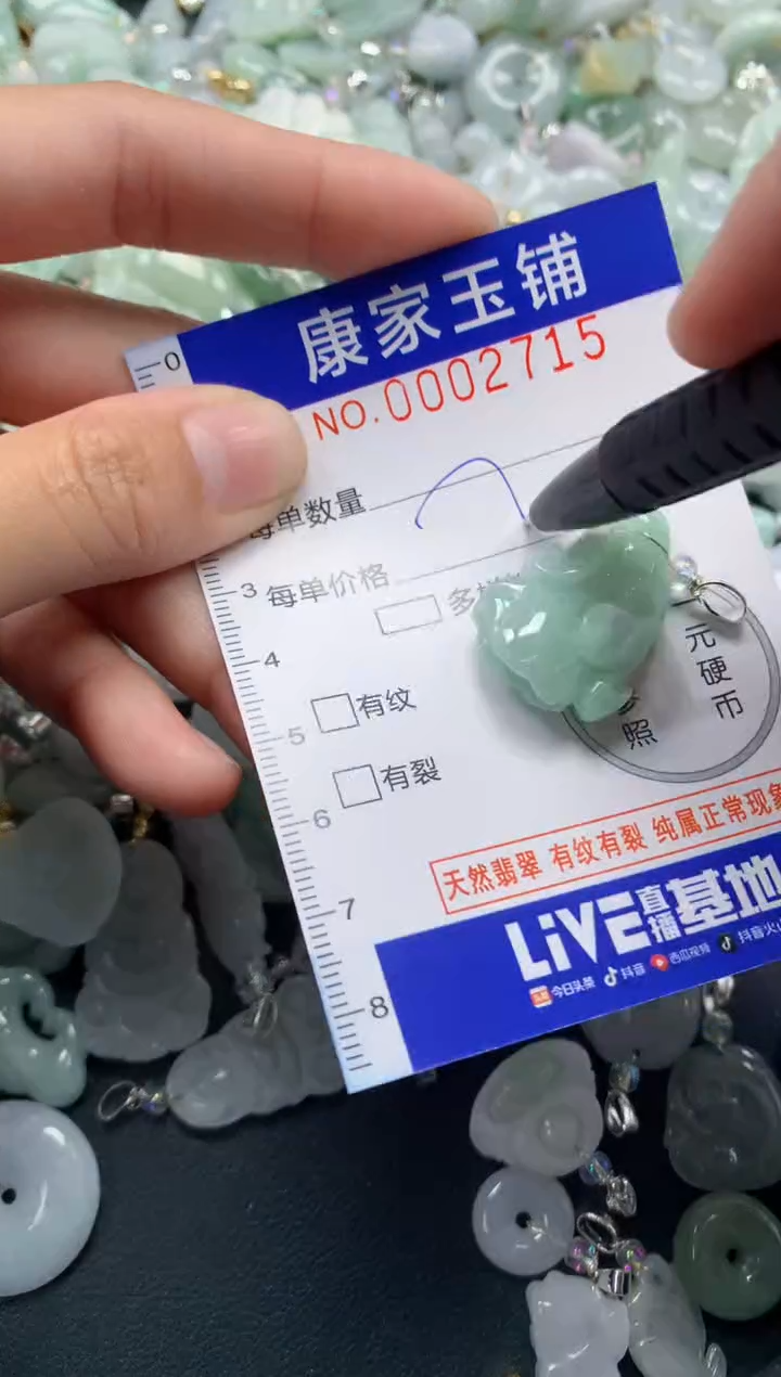 颈饰未镶嵌翡翠2715