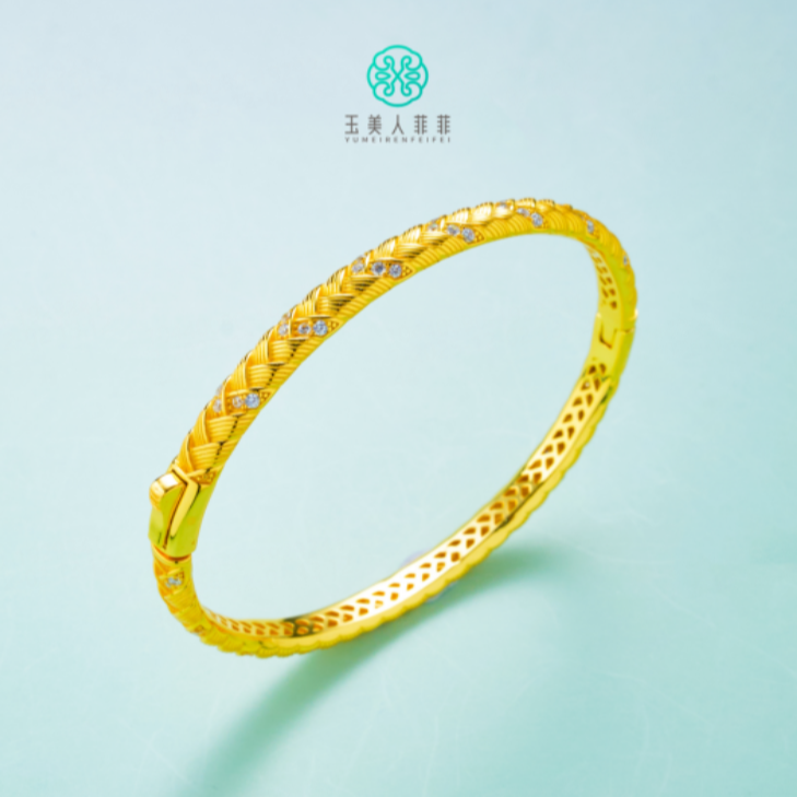 925银手镯 石惑珠宝~S925银麻花开口镯~多样性发一~试戴请勿变形