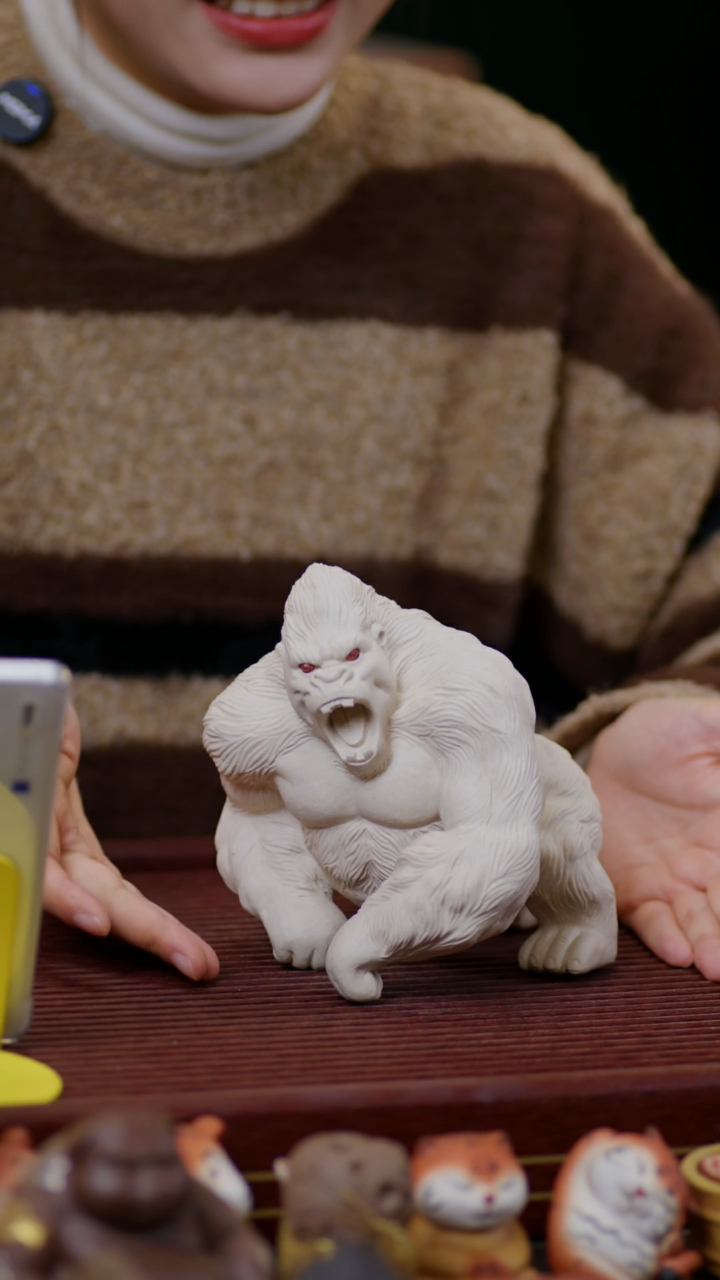 【闪购商品】紫砂茶宠大白金刚