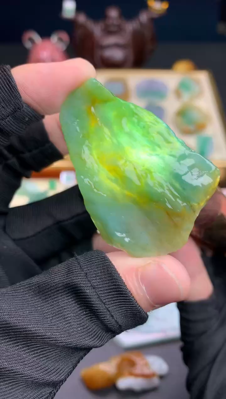 未镶嵌定制翡翠天然翡翠裸石（包工）
