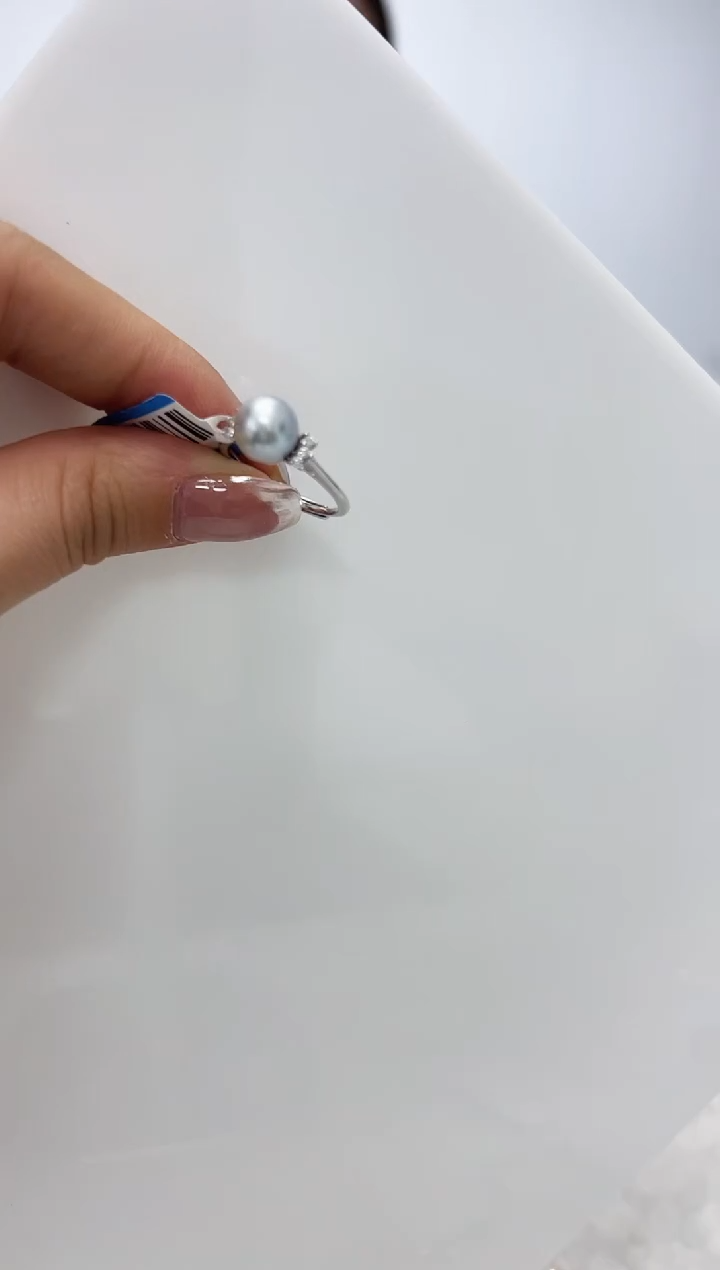 【闪购商品】海水珍珠DA银S925镶嵌戒指  C1146