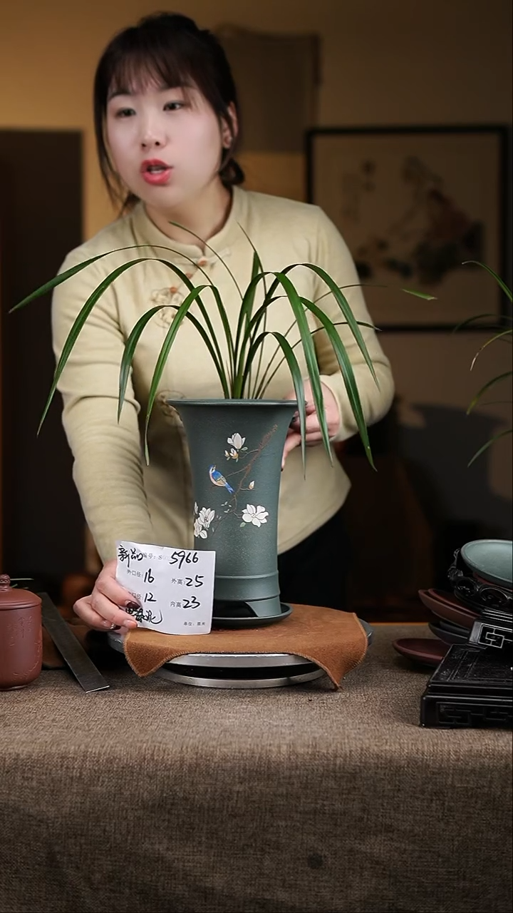 【闪购商品】紫砂花盆紫砂花盆5966+z