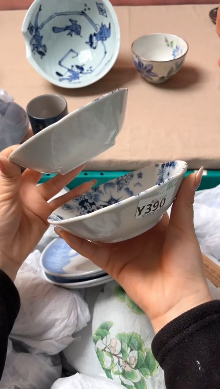 瓷片鸣瓷器瓷器Y390