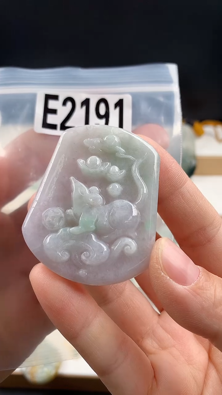 颈饰未镶嵌翡翠天然翡翠吊坠挂件