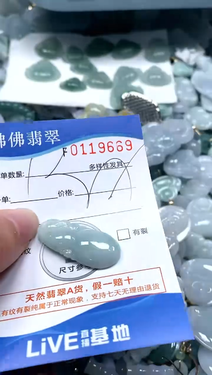 【闪购商品】翡翠颈饰未镶嵌闪购商品0119669