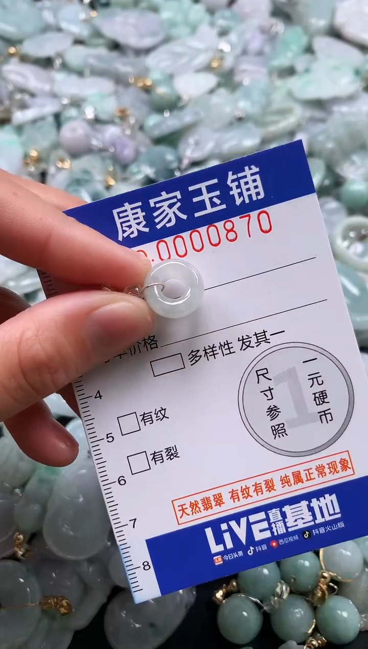 颈饰未镶嵌翡翠870