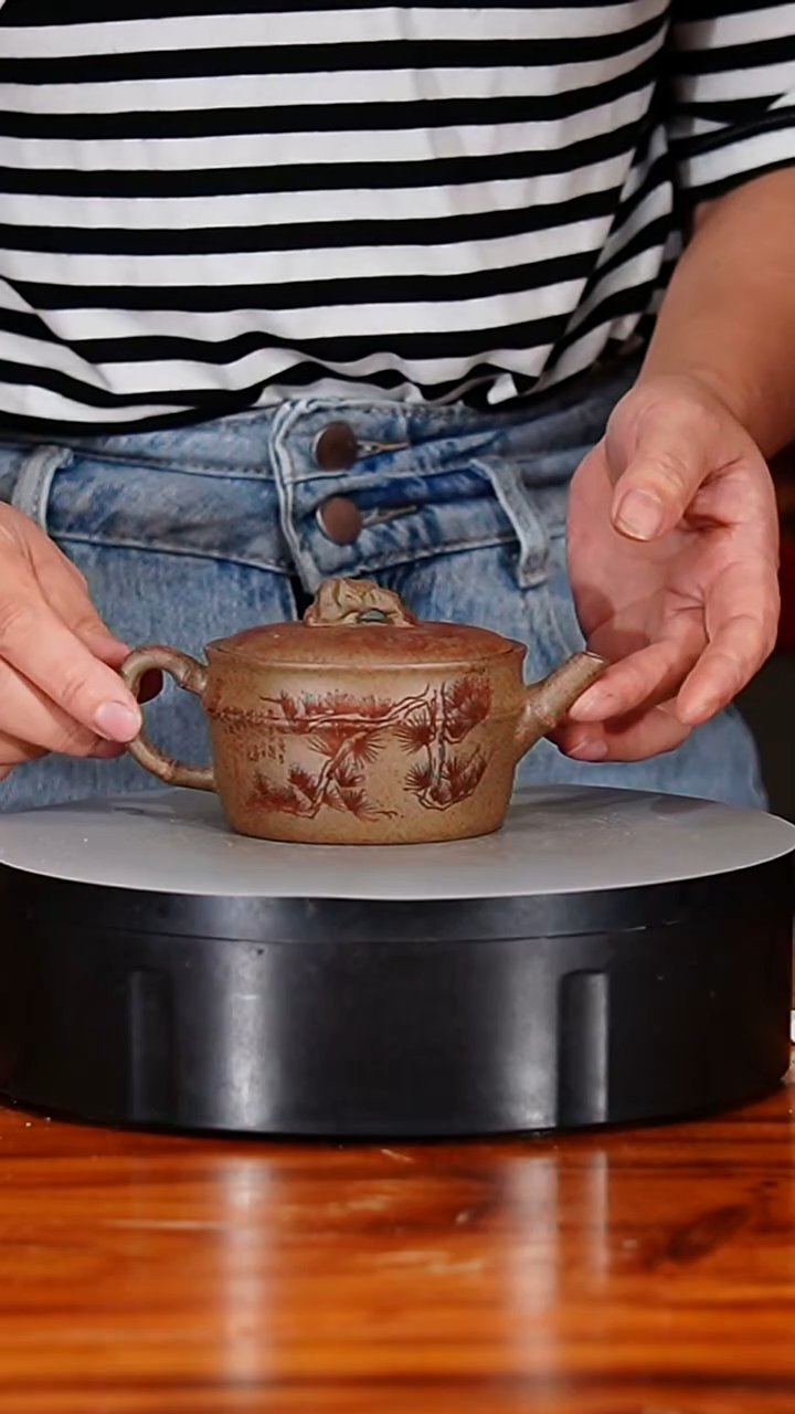 宜兴原矿紫砂壶茶壶150C