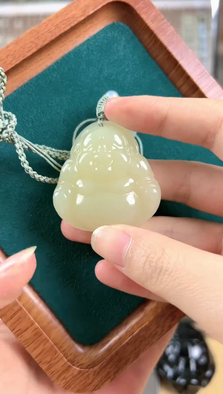 【闪购商品】石英质玉颈饰未镶嵌佛公吊坠