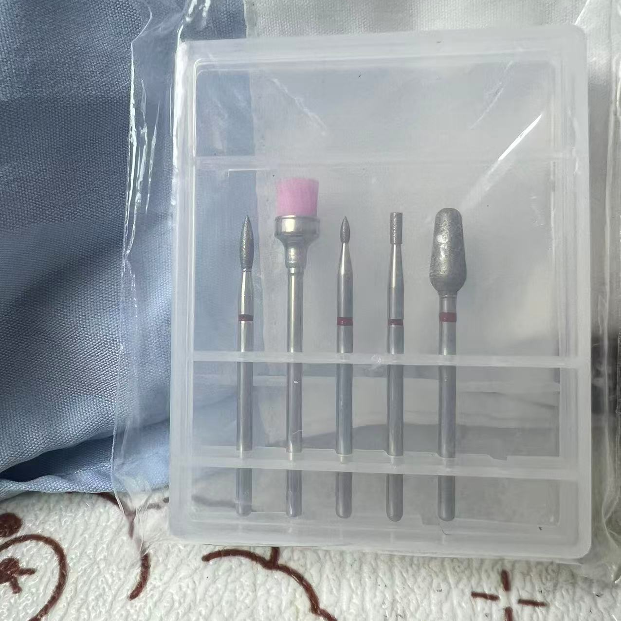 希妹美甲五件套粉刷打磨头