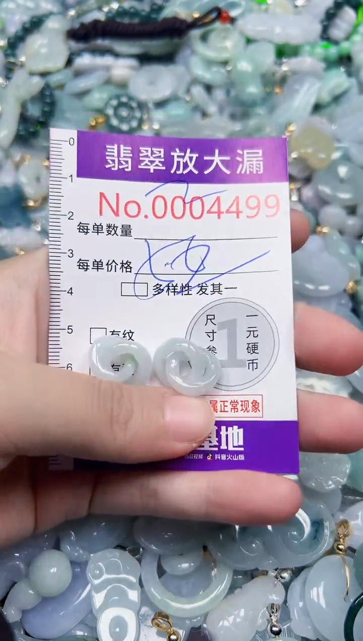 颈饰未镶嵌翡翠4499