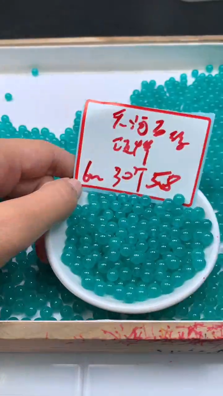 未镶嵌散珠玛瑙/玉髓B51 天河 石玛瑙6mm30个5.8元