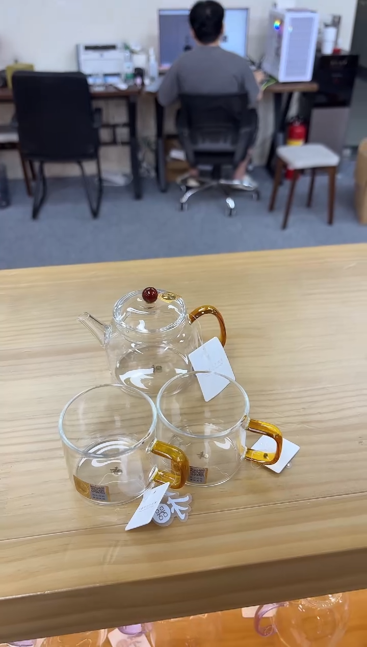 禾器言卿壶琥珀色+禾器清尚杯一个装*2