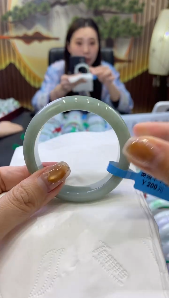 未镶嵌手镯翡翠0006305
