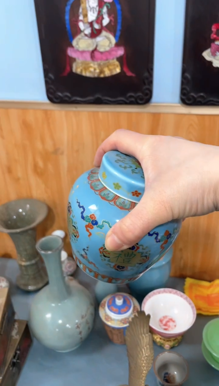 【闪购商品】1宫廷影视老旧工艺摆件