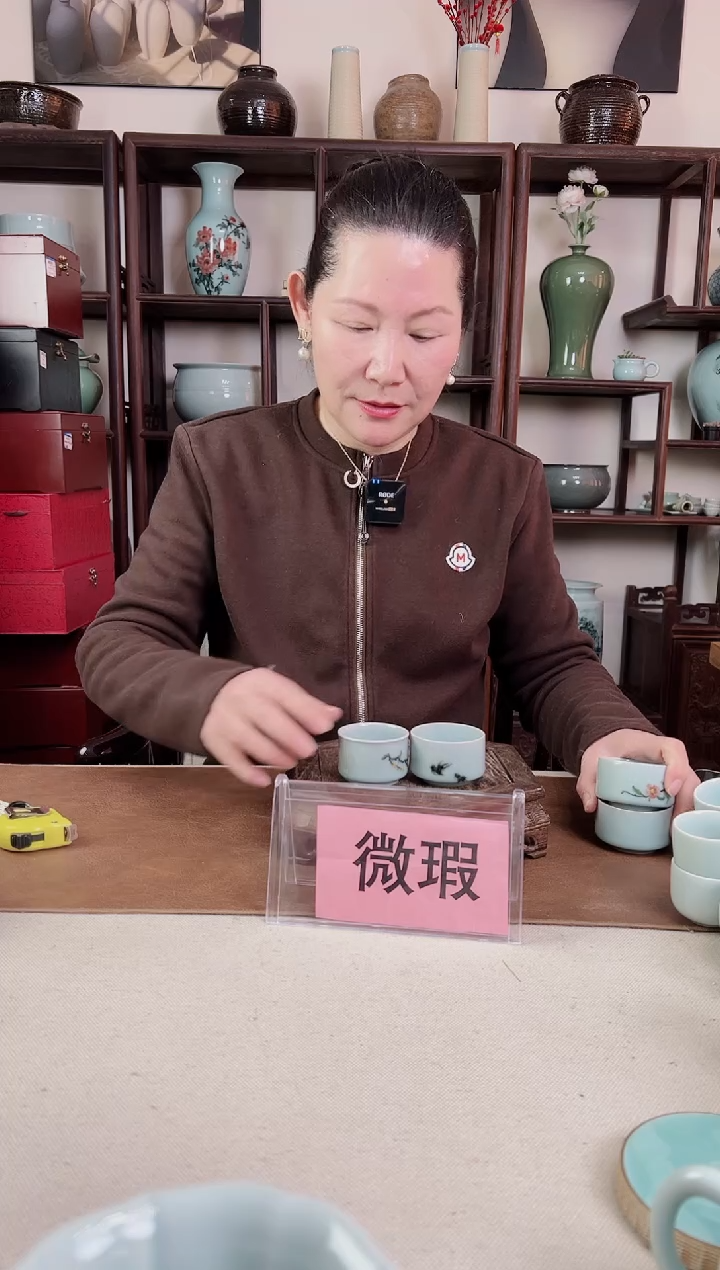 【闪购商品】杯微瑕 马蹄杯（桂花 燕子）