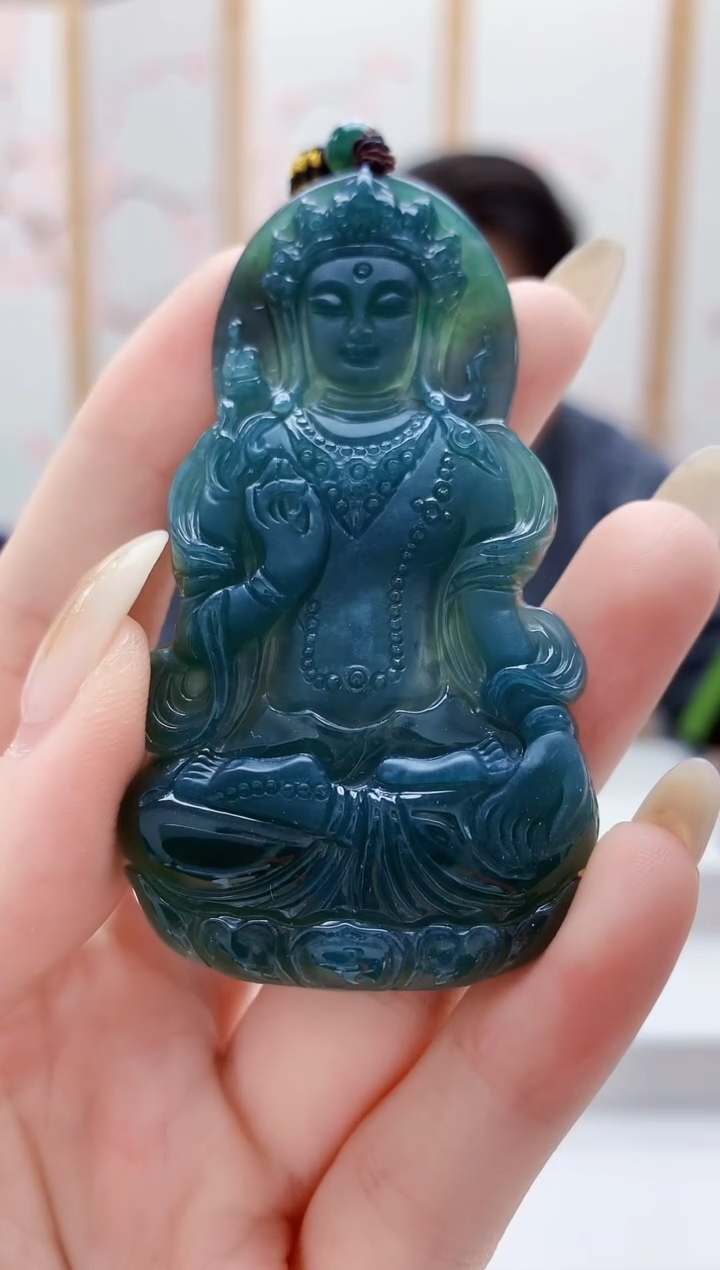 未镶嵌定制翡翠5060jw-毛货挂件20