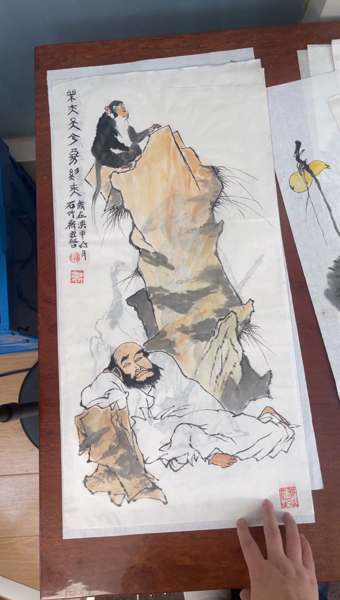 国画国画山水花鸟作品