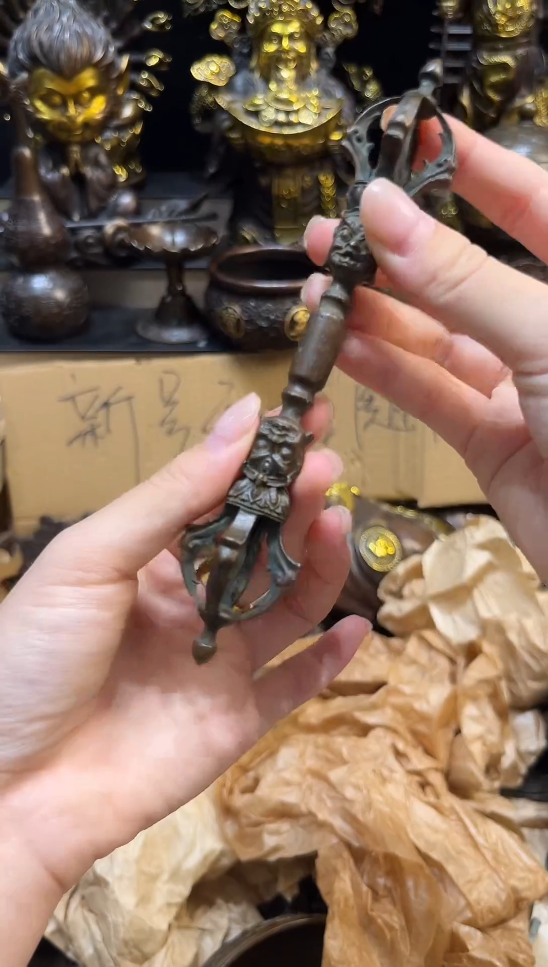 铜直播链接精雕铜器