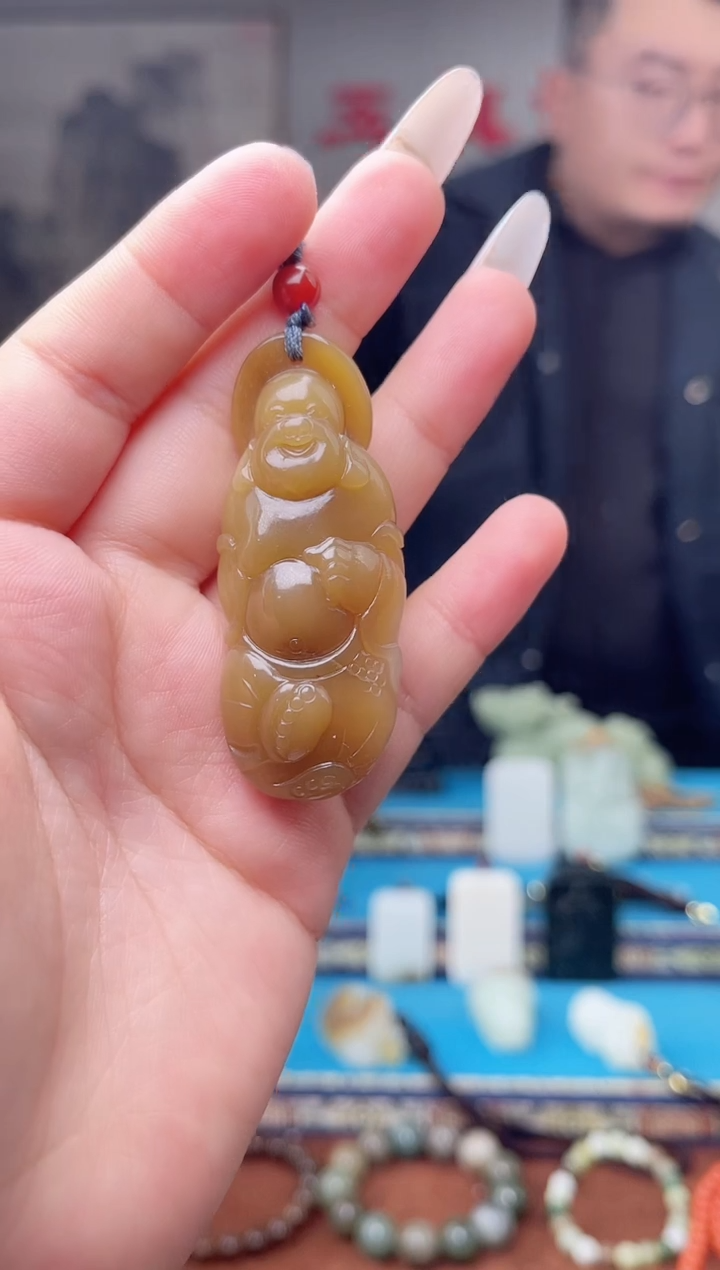 【闪购商品】和田玉挂件未镶嵌1