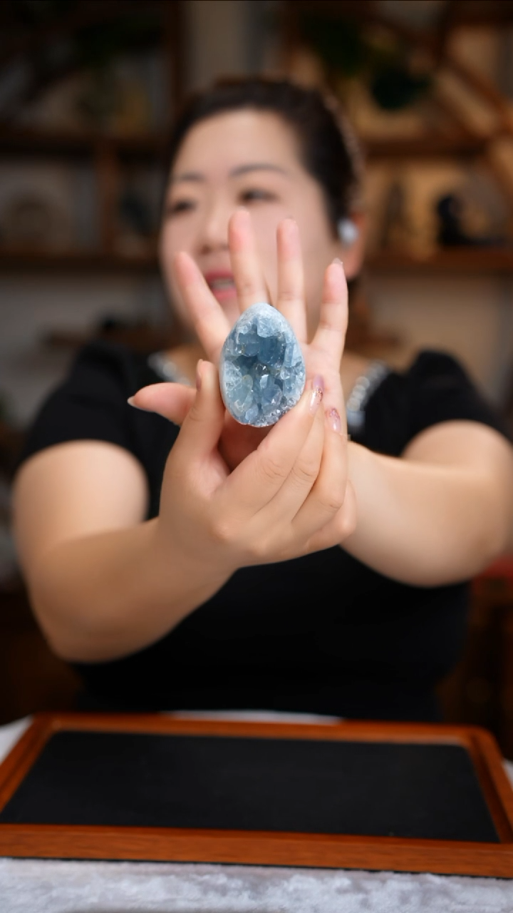 原石天青石未镶嵌天青石原石D01