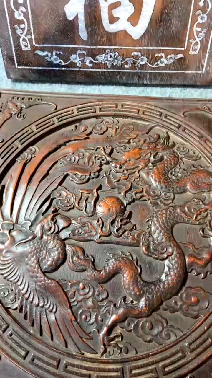 【闪购商品】木A652紫檀雕刻一直播间为准