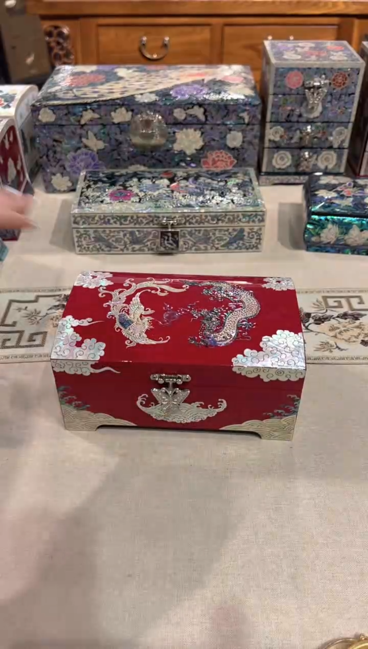 【闪购商品】按扣满贝底·弘贝雅螺钿漆器文化馆