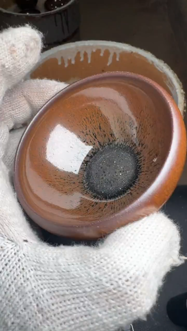 【闪购商品】茶盏行云龙窑柴烧327