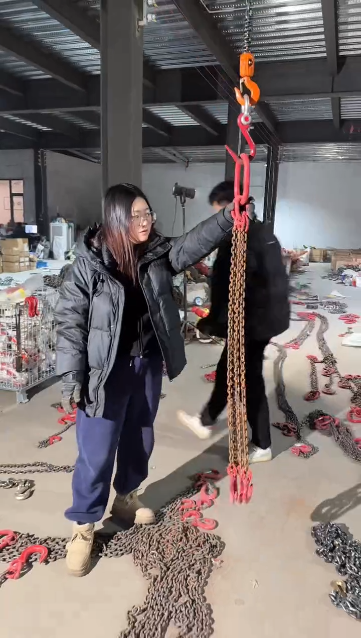 索具4吨1米四腿大开口钩（不退不换）