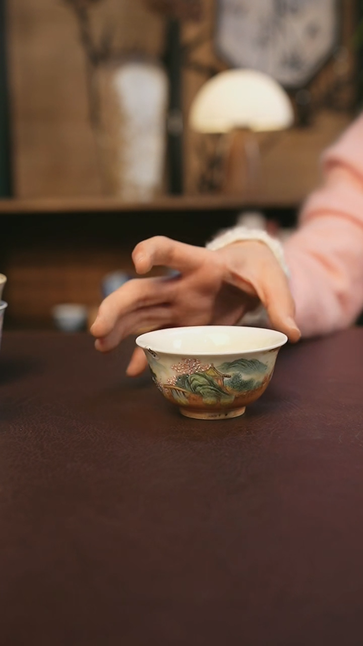 【闪购商品】景德镇陶瓷杯碗柴烧多人