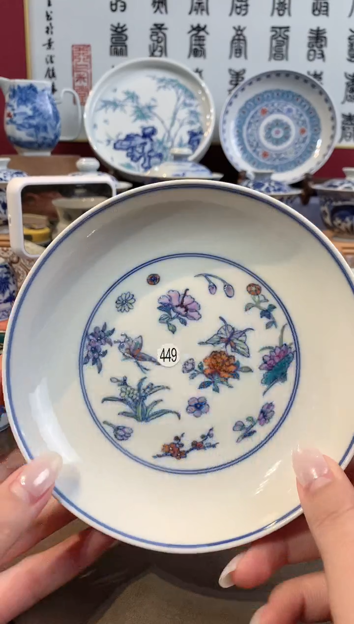 ??449斗彩壶承cl107