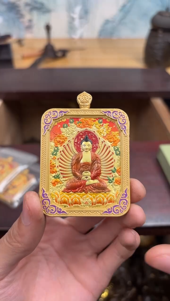 吊坠百福铜专属精选链接-阿弥陀佛