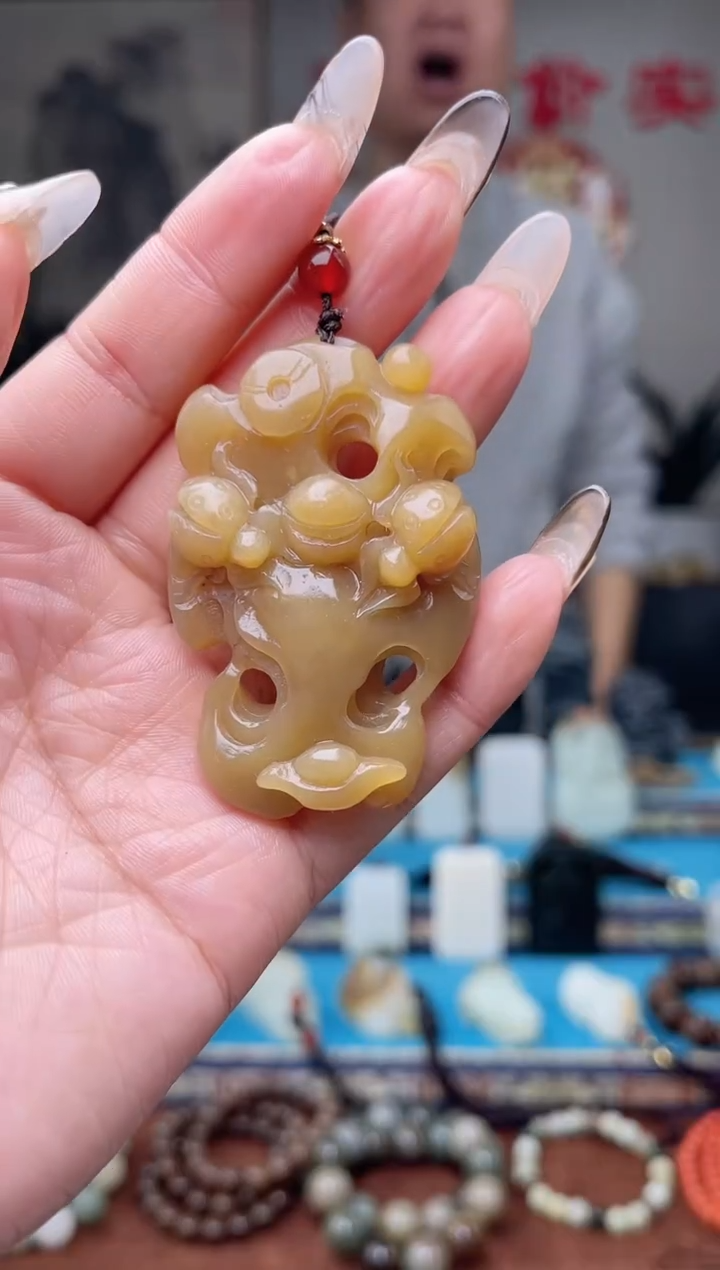 【闪购商品】和田玉挂件未镶嵌1