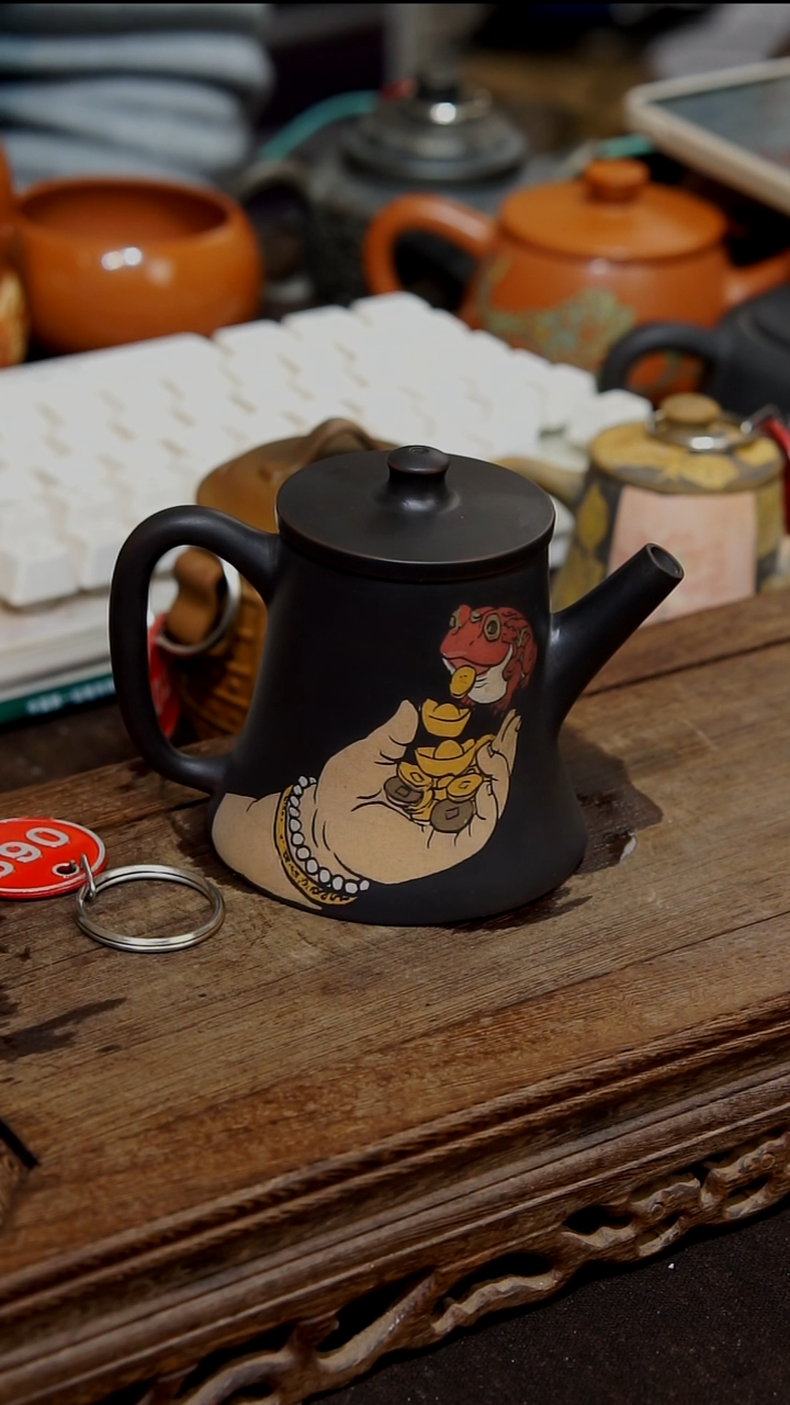 云南建水紫陶全手工 无瑕 069  120cc