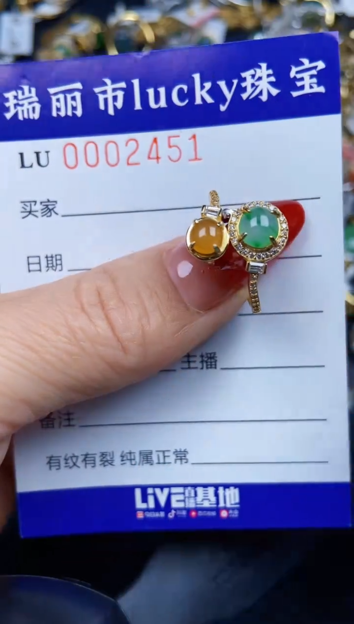 【闪购商品】翡翠颈饰银S925镶嵌2451